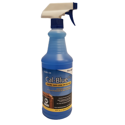 GAS LEAK DETECTOR CAL-BLUE 1 QT SPRAY BOTTLE